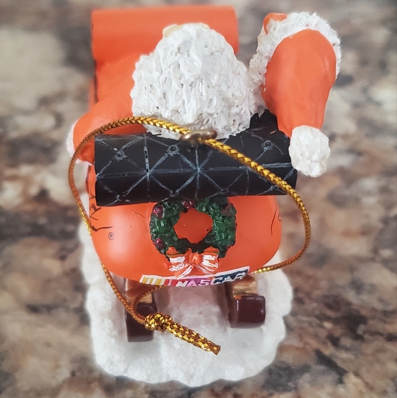 Santa's Sled Ornament Tony Stewart Third in a Limited Series 2004 - Picture 4 of 4